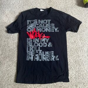 Vintage flag nor fail “work is in my blood” tee